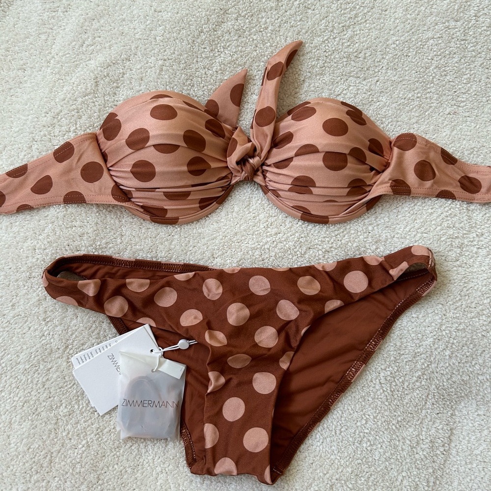 Zimmermann polka dot bikini